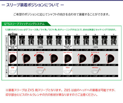 フジクラ 26 VENTUS TR BLACK 26ベンタスTRブラック（スリクソン用）スリーブ付きシャフト ドライバー用