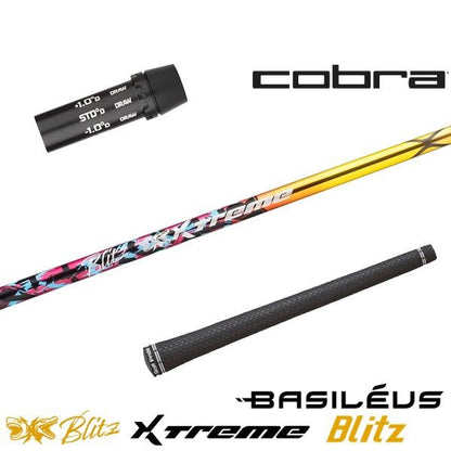 バシレウス XTM Blitz エクストリーム ブリッツ（コブラ用）スリーブ付きシャフト ドライバー用