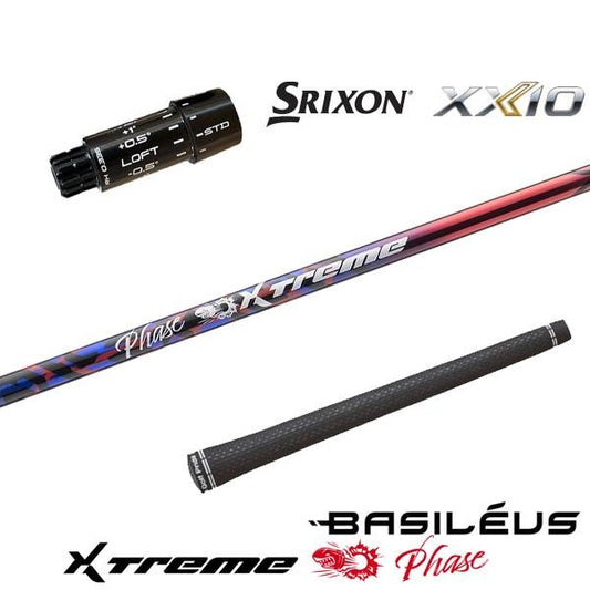 バシレウス XTM Phase エクストリーム フェーズ（スリクソン用）スリーブ付きシャフト ドライバー用