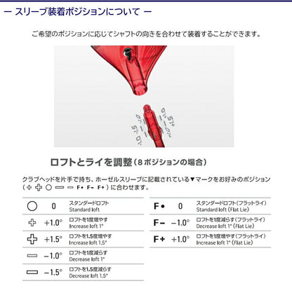 フジクラ 26 VENTUS TR RED 26ベンタスTRレッド（ピン用）スリーブ付きシャフト FW用